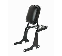 Schienalino Spaan nero con portapacchi per harley Davidson Sportster fino a 2004