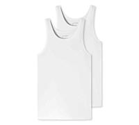 Schiesser 2 Pacchetto Canotta Senza Maniche-95/5 Organic Intimo, Bianco_176038, XL (Pacco da 2) Uomo