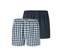 Schiesser 2 Pack Boxershorts Baumwolle Web Multipack-Webboxer Boxer a Pantaloncino, Ordinati 3_182428, 6 Uomo