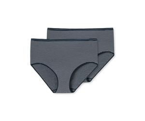 Schiesser 2 Pack Midi Slip Unterwäsche - Modal Essentials Intimo Donna (Pacco da 2)