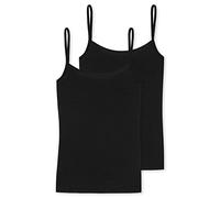 Schiesser 2 Pack Spaghettitop Unterhemd - Modal Essentials Canottiera Donna (Pacco da 2)