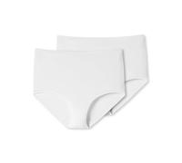Schiesser 2PACK Maxi, Intimo Donna, Weiss, 46