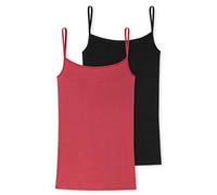 Schiesser 2PACK Spaghettitop Intimo, Multicolore 2, 54 Donna