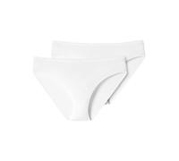 Schiesser 2pack Tai Intimo, Bianco_174385, 44 Donna