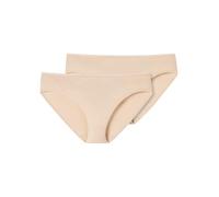 Schiesser 2PACK Tai Intimo, Sabbia, 50 Donna