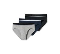 Schiesser 95/5 Organic 3 Pack Slip, Ordinati 4_179571, XL (Pacco da 3) Uomo