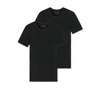 Schiesser 95/5 Organic Cotton Unterhemd Rundhals Intimo, Nero_174997, L Uomo