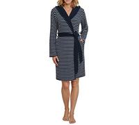 Schiesser Accappatoio da 95 cm, Blu (NachtBlau 804), 38 Donna