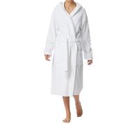 Schiesser Accappatoio, 120 cm, Bianco (Weiß (100-weiss), M Donna