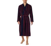 Schiesser Accappatoio Soft Velour, Bordeaux_178405, XL Uomo