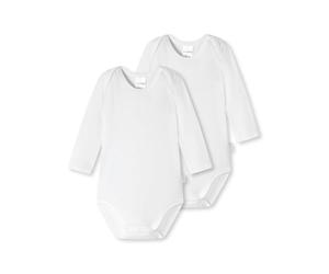 Schiesser Baby 0/0 Arm Bodies 2 Pacchetto Set di biancheria intima per neonati e bambini Unisex - Bimbi 0-24 (Pacco da 2)