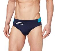 Schiesser Bade-Rio Costume da Bagno, Blu (Admiral 801), Medium (Taglia Produttore: 005) Uomo