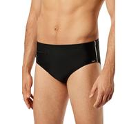 Schiesser Badehose Slip Komfort Bermuda, Nero, 3XL Uomo