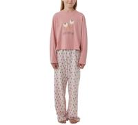 Schiesser Bambina Set Pigiama Lungo Senza Polsini 100% Cotone - Taglia 98 a 176