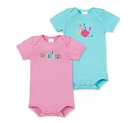 Schiesser Bambino Body Detto 2er Pacco 68 74 92 98 104 a Mezze Maniche 100% Bw