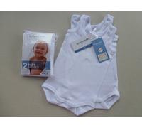 Schiesser Bambino Body Pacco Doppio 100% Cotone 56 62 68 74 80 86 92 98 104 Body