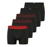 SCHIESSER Boxer '95/5 Organic Cotton' rosso / nero Uomo SCHIESSER L