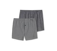 SCHIESSER Boxer antracite / grigio sfumato / bianco Uomo SCHIESSER 4XL