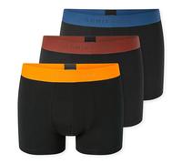 SCHIESSER Boxer blu / arancione / ossido / nero Uomo - Abbigliamento - Intimo - Mutande - Boxer attillati SCHIESSER M