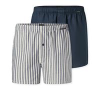 SCHIESSER Boxer blu / grigio / bianco Uomo SCHIESSER XXXL