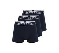 SCHIESSER Boxer blu scuro / bianco Uomo SCHIESSER S