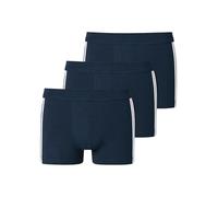 Schiesser Boxer da Uomo in Cotone Organico, Elasticizzati, con Fascia Morbida Pantaloncino, Blu Scuro, XL