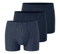 Schiesser Boxer Uomo, 3er Pacco - " 95/5 ", Cotone Elasticizzato, Uni / Gestreif