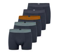 Schiesser Boxer Uomo, 5er Pacco - Serie " 95/5 ", Mutande, Logo Colorato