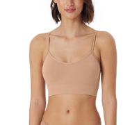 Schiesser Bustino con Cuscinetti Rimovibili, Casual, Senza Cuciture Reggiseno Sportivo, Maple_181102, L Donna