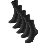 Schiesser Multipack 5 Pack Damensocken Strümpfe Calzini, Nero_173208, 39-42 (Pacco da 5) Donna