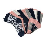 SCHIESSER Calzino navy / grigio sfumato / rosa antico / bianco Bambini - Bimba - Ragazza (taglie 140-176) - Abbigliamento - Intimo - Calzini SCHIESSER 23-26