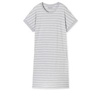 SCHIESSER Camicia Da Notte Donna 95Cm - Pigiama, Maniche Corte, Cotone, Motivo