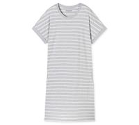 SCHIESSER Camicia da notte 'Essentials' grigio sfumato / bianco Donna SCHIESSER S grigio sfumato / bianco