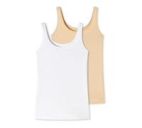 Schiesser Canotta con spalline, 2 canottiere Uncover assortite 1, M