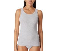 Schiesser Canottiera Intima in Cotone Organico - Pure Rib, Grigio Mel_179886, 42 Donna