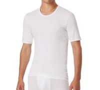 Schiesser Giacca 1/2 Canottiera, Bianco (Weiß (100-weiss), S Uomo