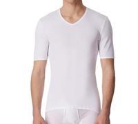 Schiesser - Canottiera, manica corta, uomo, Bianco (Weiss), Large
