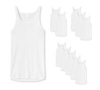 Schiesser Canottiera Uomo Classica Maniche Corte Feinripp Confezione 2 3 5 Pack