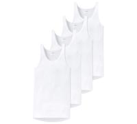 SCHIESSER Canottiera Uomo Con 4 Pezzi - Giacca Sportiva, Originale In Rete Fina