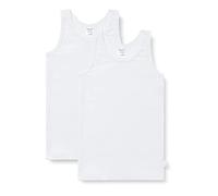 Schiesser Canottiere, Confezione da 2 Intimo, Bianco_173411, 128 cm Bambine e Ragazze
