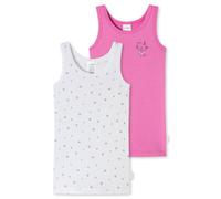 Schiesser Canottiere Ragazza 2 Pezzi Cat Zoe 104 116 128 140 Biancheria Intima