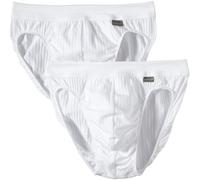 Schiesser Rio-Slip (2er Pack) Intimo, Bianco (Weiß (100-weiss), 2XL (Pacco da 2) Uomo