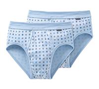 Schiesser Slip Sportivi (Confezione da 2) Intimo, Blu (Blau (802-air), 2XL (Pacco da 2) Uomo