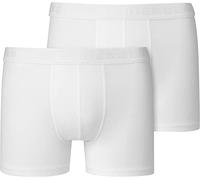 Schiesser Confezione da 2 Boxer Pantaloncino, Bianco, 176 cm Bambini e Ragazzi