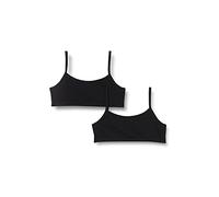 Schiesser Confezione da 2 Busti Bustino, Nero_173525, 152 (Pacco da 2) Bambine e Ragazze