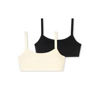 Schiesser Confezione da 2 Bustini, Traspiranti, Fresh Vibe Reggiseno, Assortiti 1_181940, 14 Anni Bambine e Ragazze