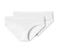 Schiesser Confezione da 2 Hipster Intimo, Bianco_174295, 50 Donna
