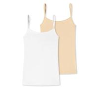 Schiesser Confezione da 2 spaghettitop Intimo, Misti, M Donna