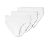Schiesser Confezione da 3 Slip Midi Intimo, 3 x Bianco, L Donna