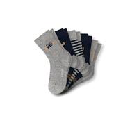 Schiesser Calzini 5 Pack Cool Kid Assortiti Stars marino/grigio/arancione 31-34 Bambini